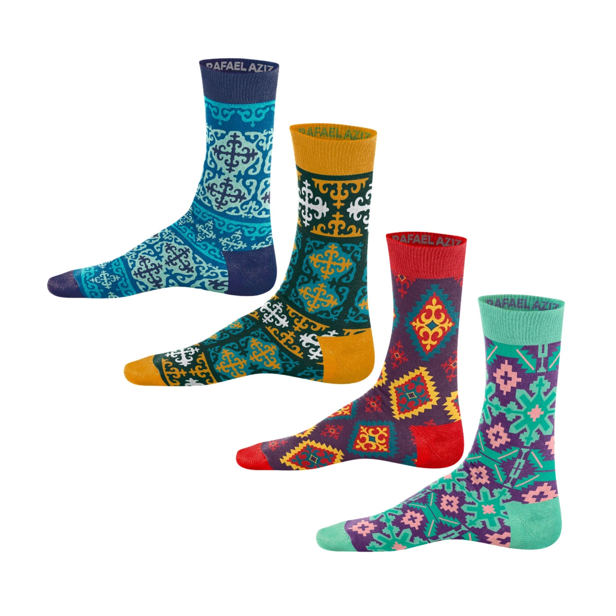 colorful heritage socks