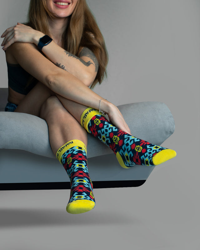 Naqish designer luxury socks for women style