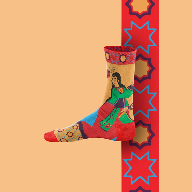 Mariam Designer Socks Ornament