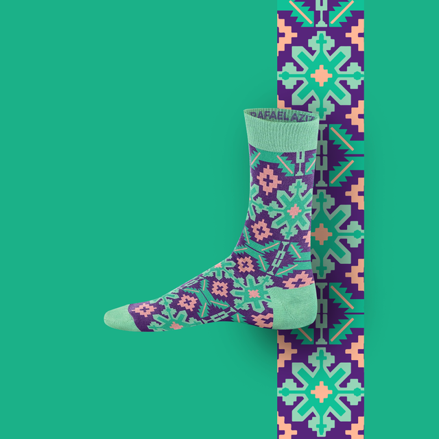 Qar Designer Socks Pattern