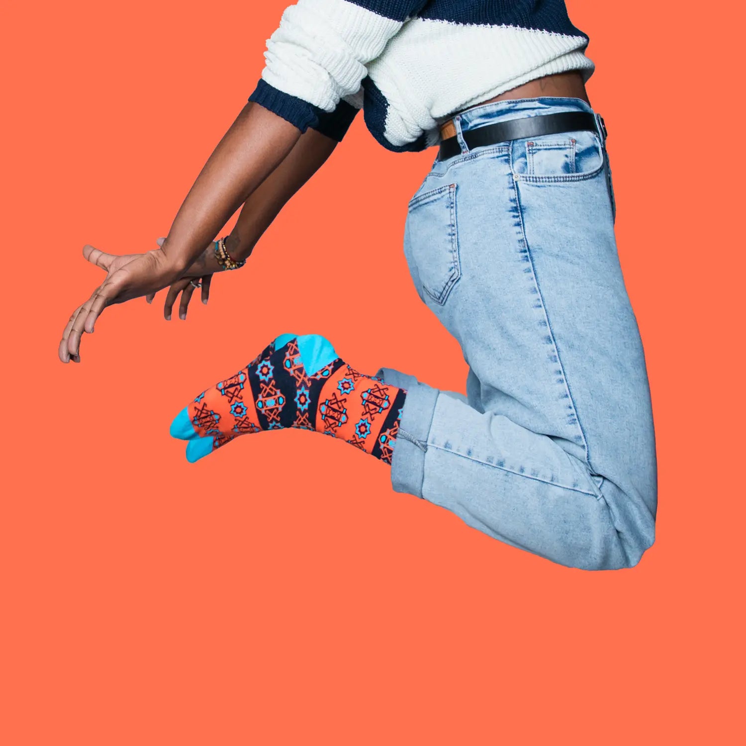 Designer socks for women