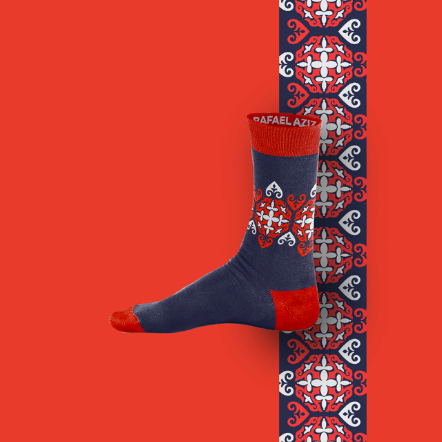 Guba Designer Socks Ornament