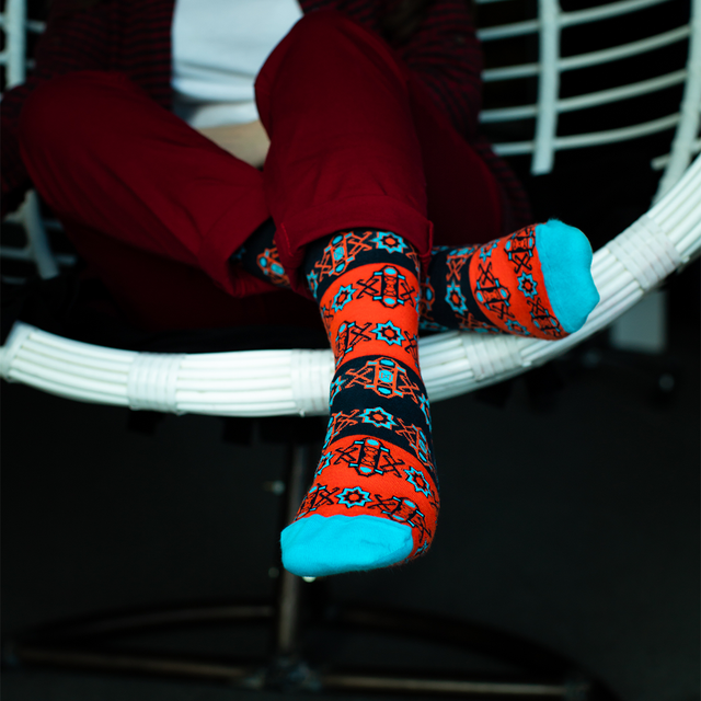 Parda Designer Socks Details