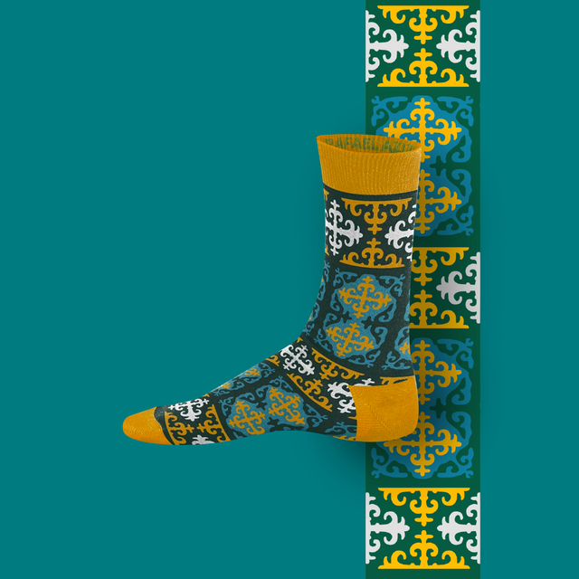 Shirvan Designer Socks Ornament